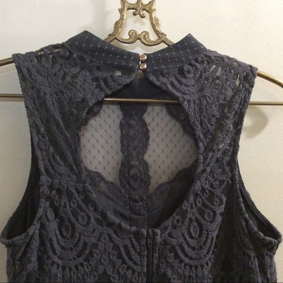 Xhilaration black lace romper - Picture 5 of 11